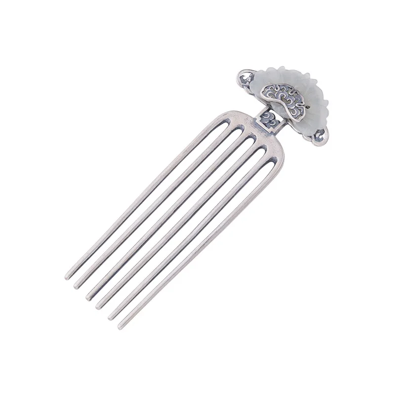 Новинка модные женские винтажные шпильки для волос в форме веера из