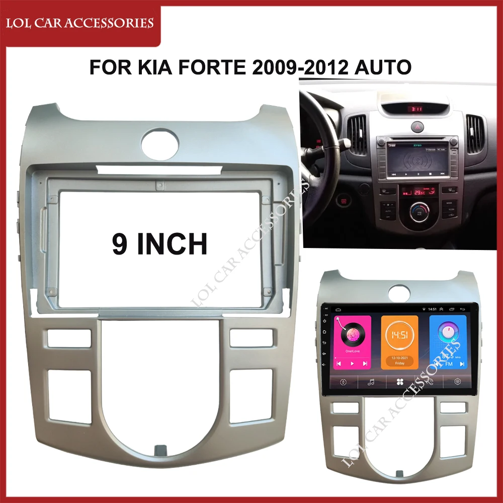 9-дюймовый автомобильный радиоприемник для KIA Forte 2009-2012 DVD GPS MP5 Android плеер стерео