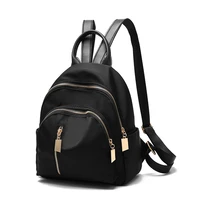traveasy 2022 fashion black backpack woman high quality pu leather bag small backpacks casual ladies backpacks