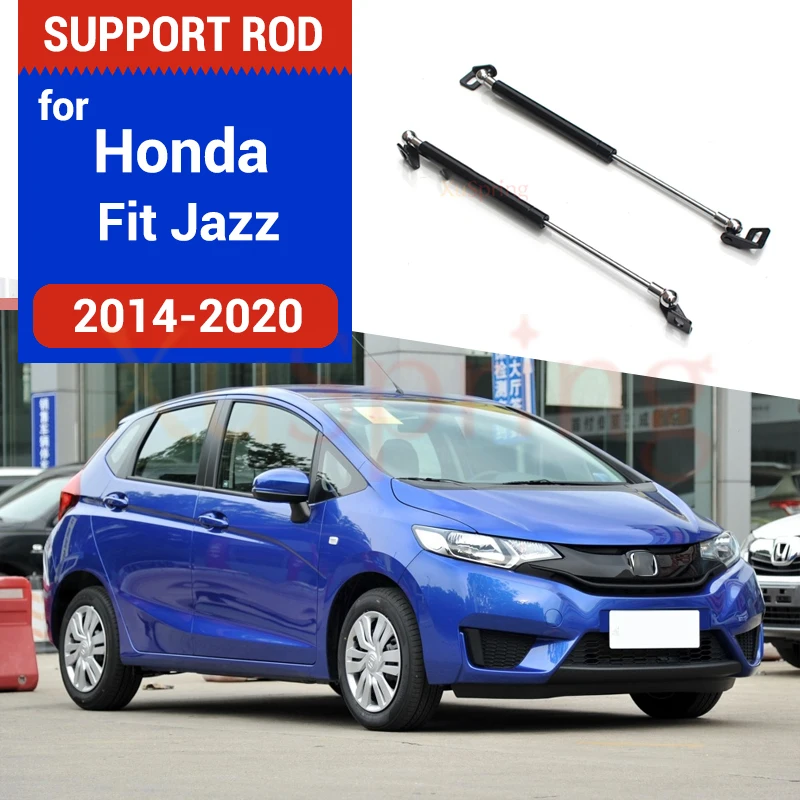 

Car Engine Cover Spring Gas Shock Damper Absorber Strut Bars Hydraulic Rod Lift Support For Honda Fit Jazz GK5 2015-2023