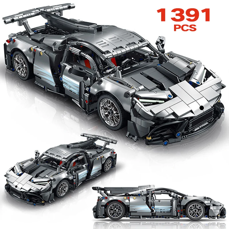 

1391pcs City Racing Sports Champions Car Model Building Blocks DIY Supercar Super Racers Vehicle Bricks Construction Toys Gifts