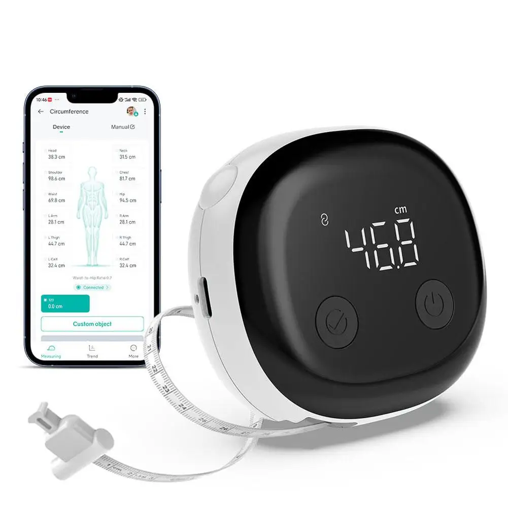 

Электронная рулетка для измерения тела White