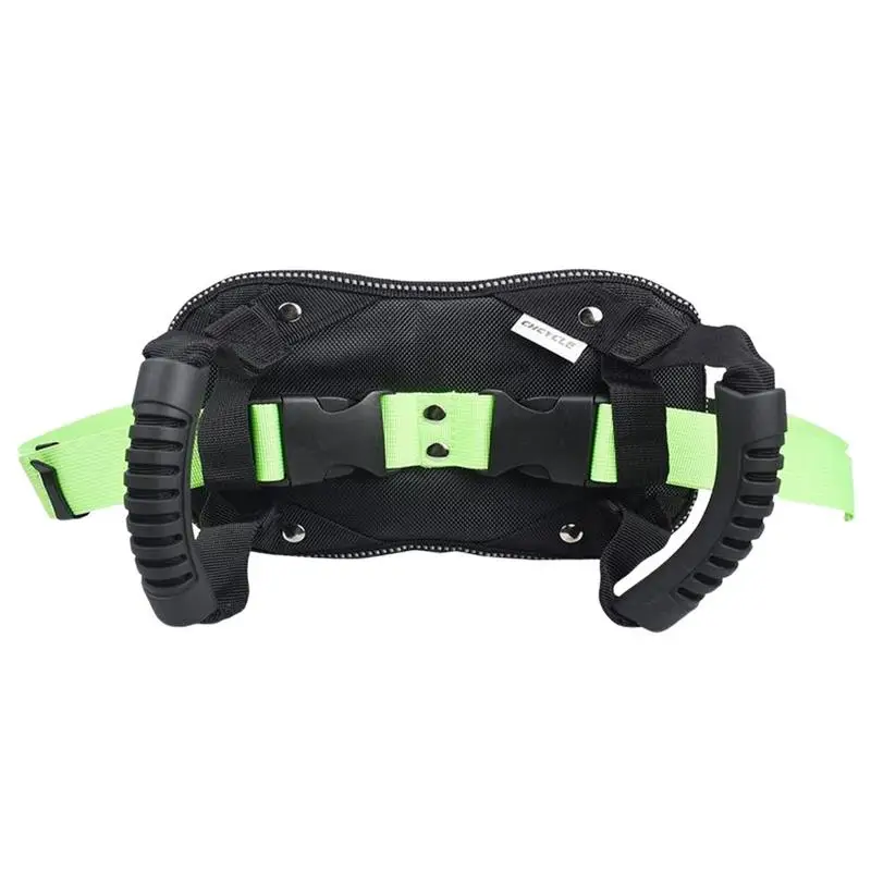 

Motorcycle Scooters Safety Belt Auto Cane Car Grab Handle Non-Slip Strap Motorcycle Seat Strap For Kids Reflective Design For