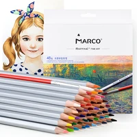andstal marco raffine 24364872colors colored pencils water drawing pencil set coloring colour for student school art supplies