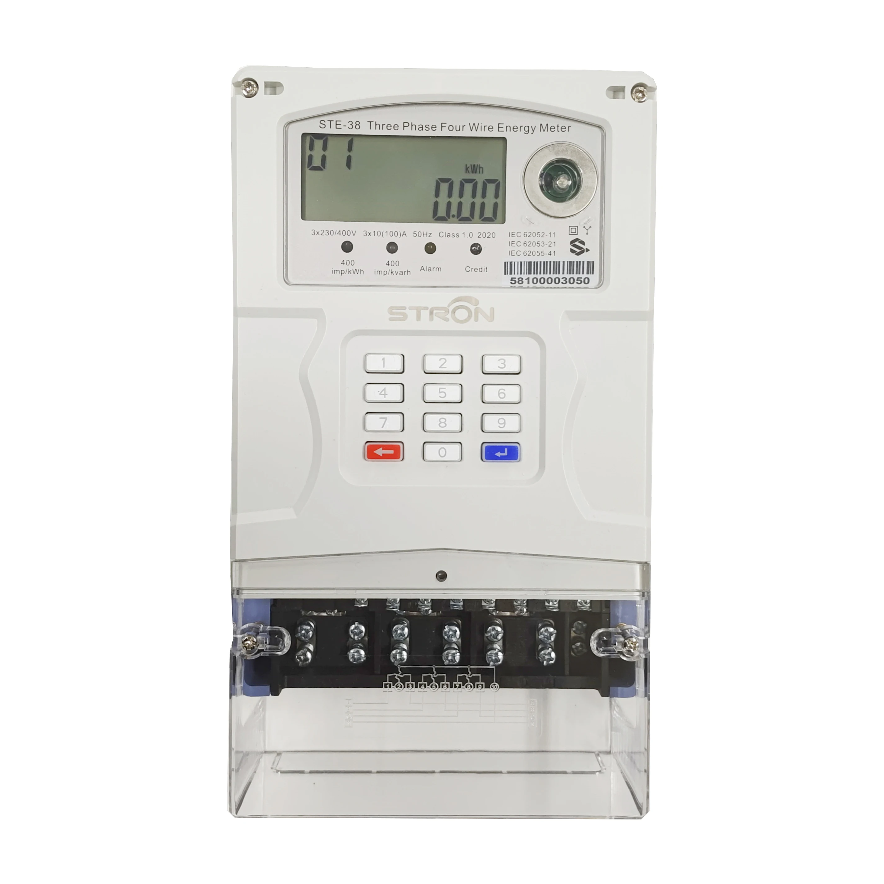 

Prepaid Keypad Digital Energy Meter Electrical Instruments