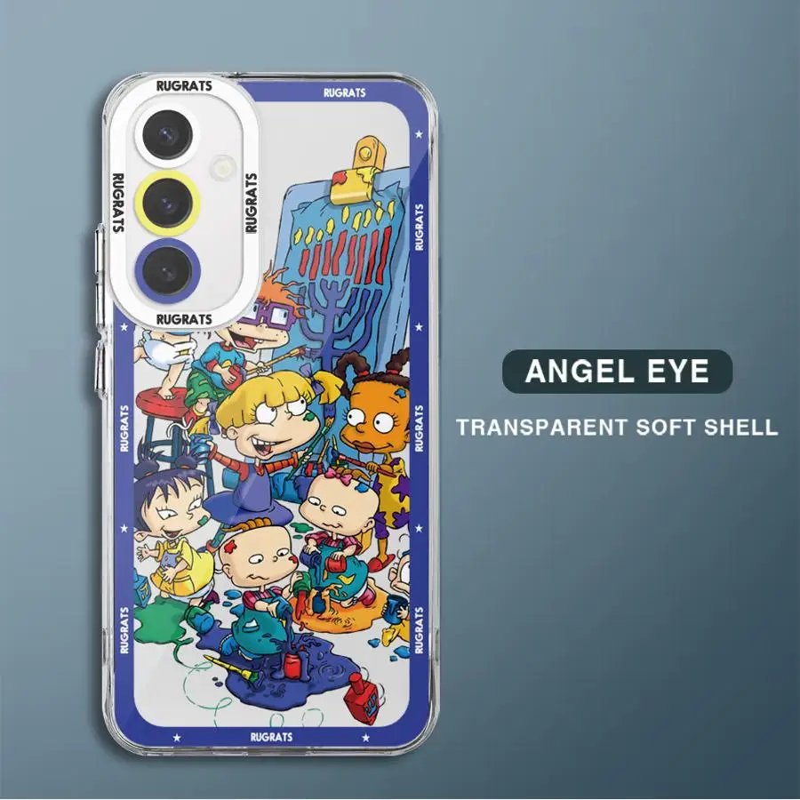 Funny Rugrats phone Case for Samsung A02 A03s A03 Core A04e A05s A06 A10s A20s A21s A30 A31 A50s A51 A71 4G A72 5G A73
