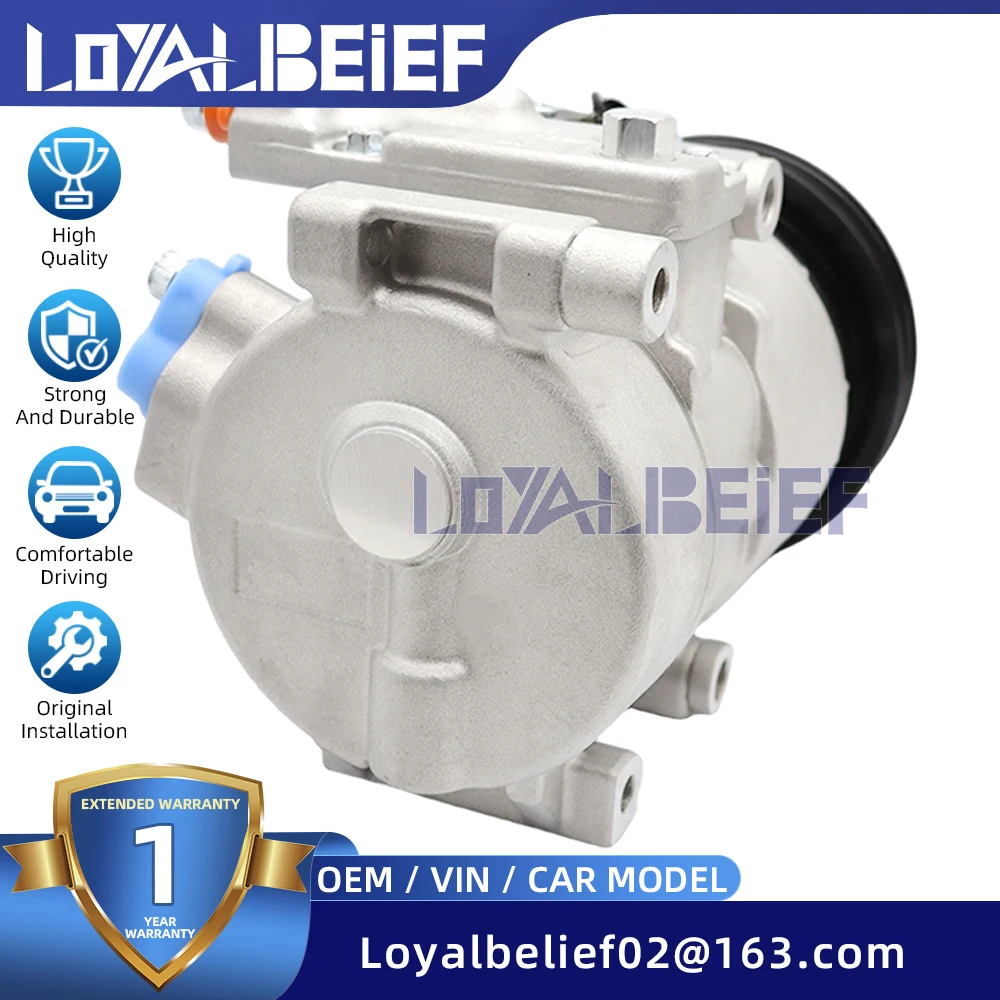 Компрессор кондиционера HS18 для Hyundai Grand Starex H1 H-1 2003-2007 97701-4H200 977014H200 (art.: 3920da3dcae47) - 3920da3dcae47