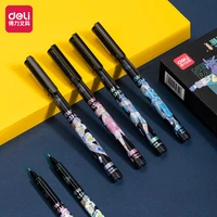 black ink straight liquid ballpoint pen high quality pen signature pen school supplies office supplies stationery for writing