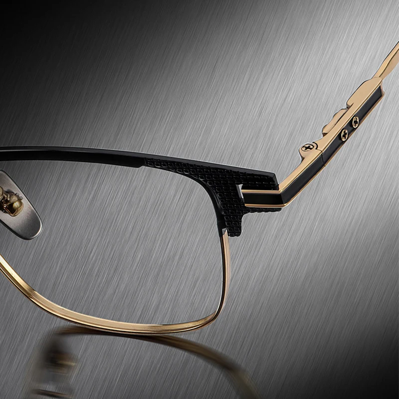 Японский бренд реплика мужские очки для бровей оправа винтажные из чистого
