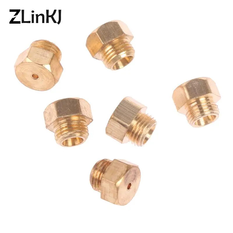 10 PCS M5*0.75 LPG Gas Water Heater Accessories Liquid And Natural Gas Water Heater Nozzle Jet 0.64mm