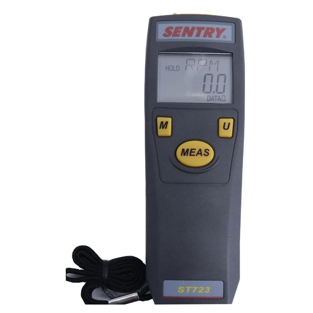 

Sentry ST723 Non-contact Tachometer For Measuring and Recording the Rotational Linear and Surface Speed ST723