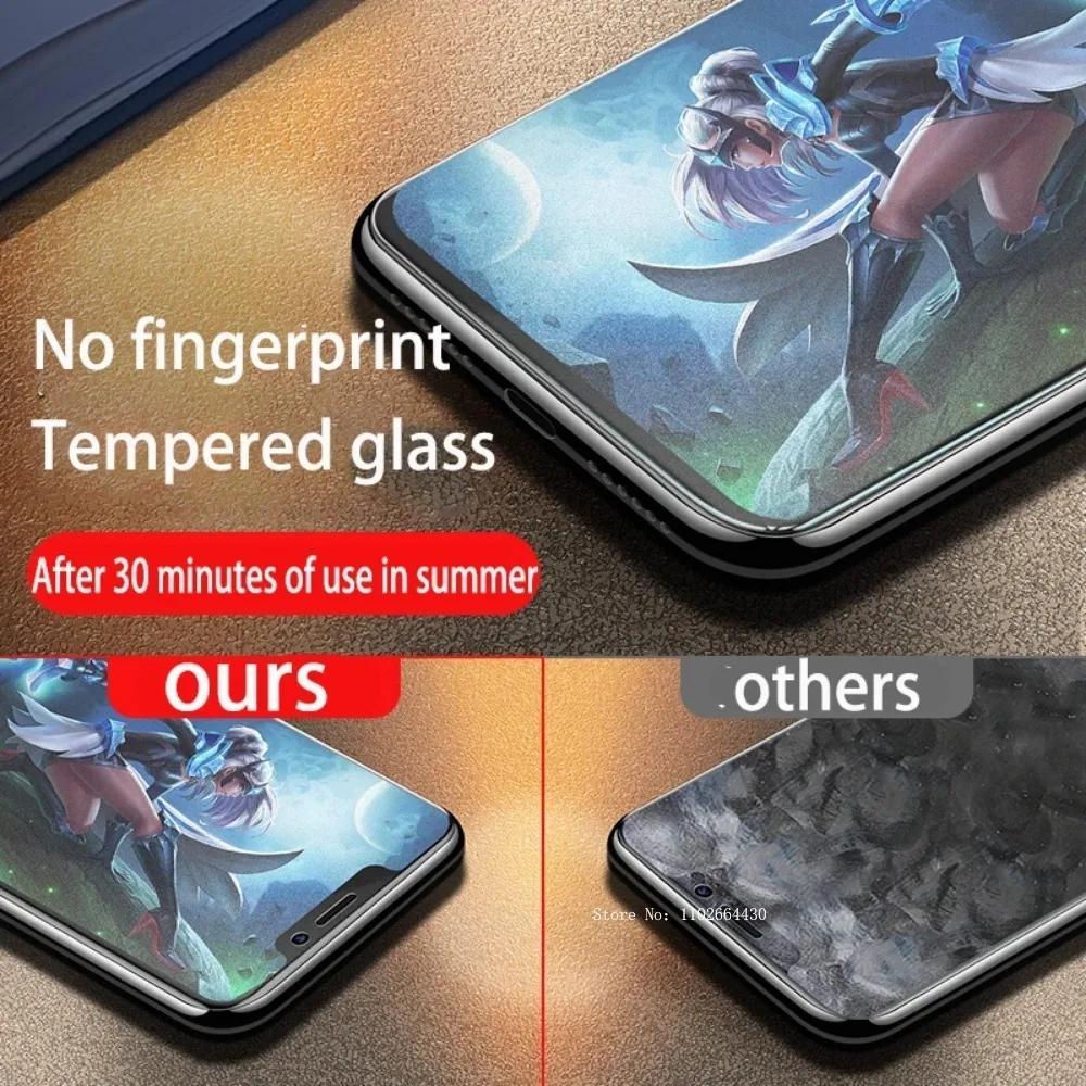 Матовое стекло без отпечатков пальцев для телефона Huawei P20 P30 Lite P40 закаленное