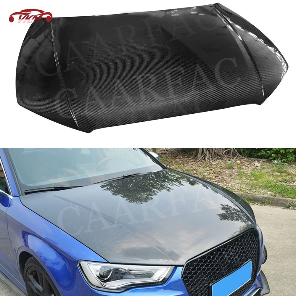 Фото Карбоновые капоты и крышки двигателя, обвесы для кузова автомобиля Audi A3 S3 2013-2018 годов выпуска, FRP. №1