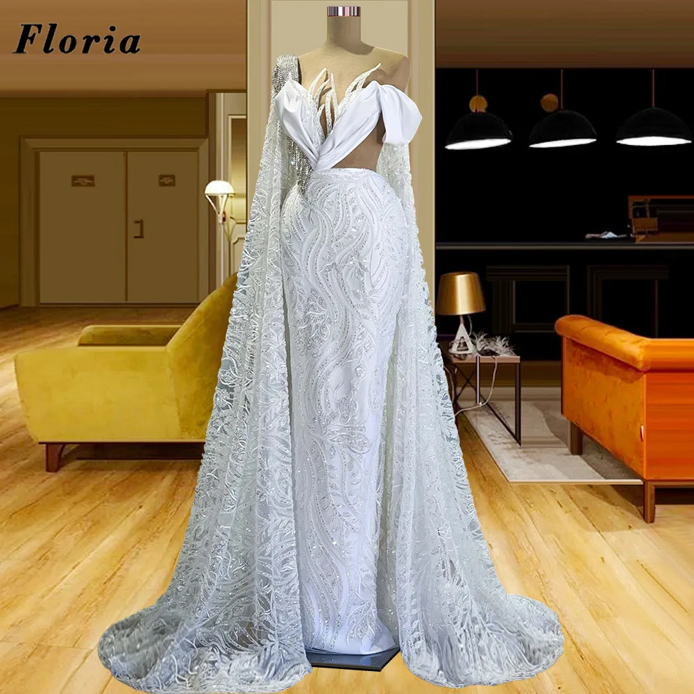 

Женское вечернее платье с длинным рукавом, с юбкой годе