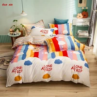 bedlinen bedding set bed linen pillowcase sheet duvet cover single double queen king size microfiber conjunto de cama