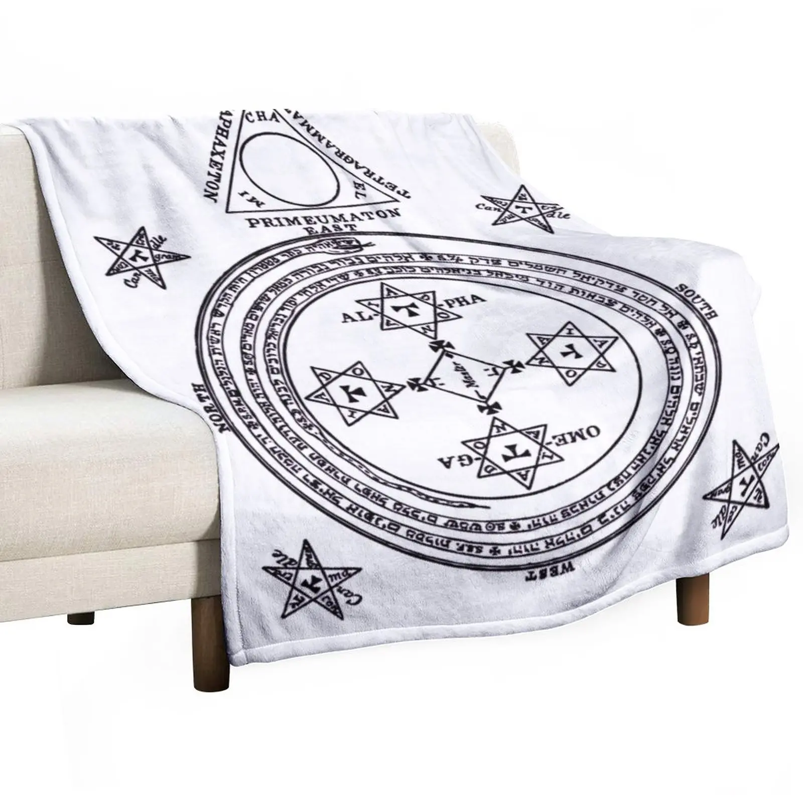 Черно-белое декоративное покрывало для кровати Роскошное Одеяло