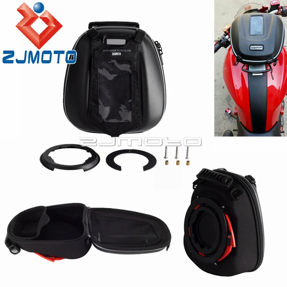 

Motorcycle Navigation Bags Fuel Tank Bag Luggage For SUZUKI GSX GSR 600 750 1000 SV 650 1000 GSX 1300 650 1250 GSF SFV 650 1250