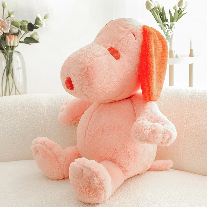 Мягкая и милая кукла-щенок Snoopy, большая декоративная подушка, Мультяшные плюшевые игрушки для сна, детские фигурки на день рождения (art.: 3920c024e0ded) - 3920c024e0ded