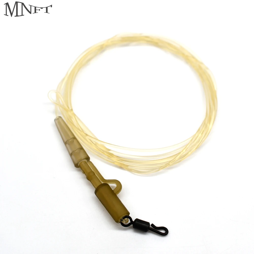 

MNFT 45LB 1M Quick Change swivel With Safety Clip European-style Carp Fishing Line Front Wire Fishing Connector Fishing Tackles