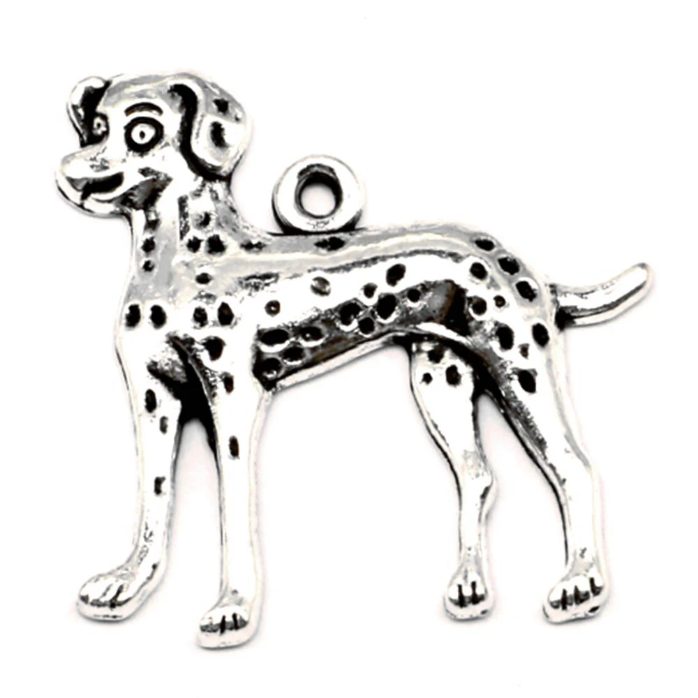 

Dog Charm For Making Jewelry Diy Finding 30pcs 29x29mm
