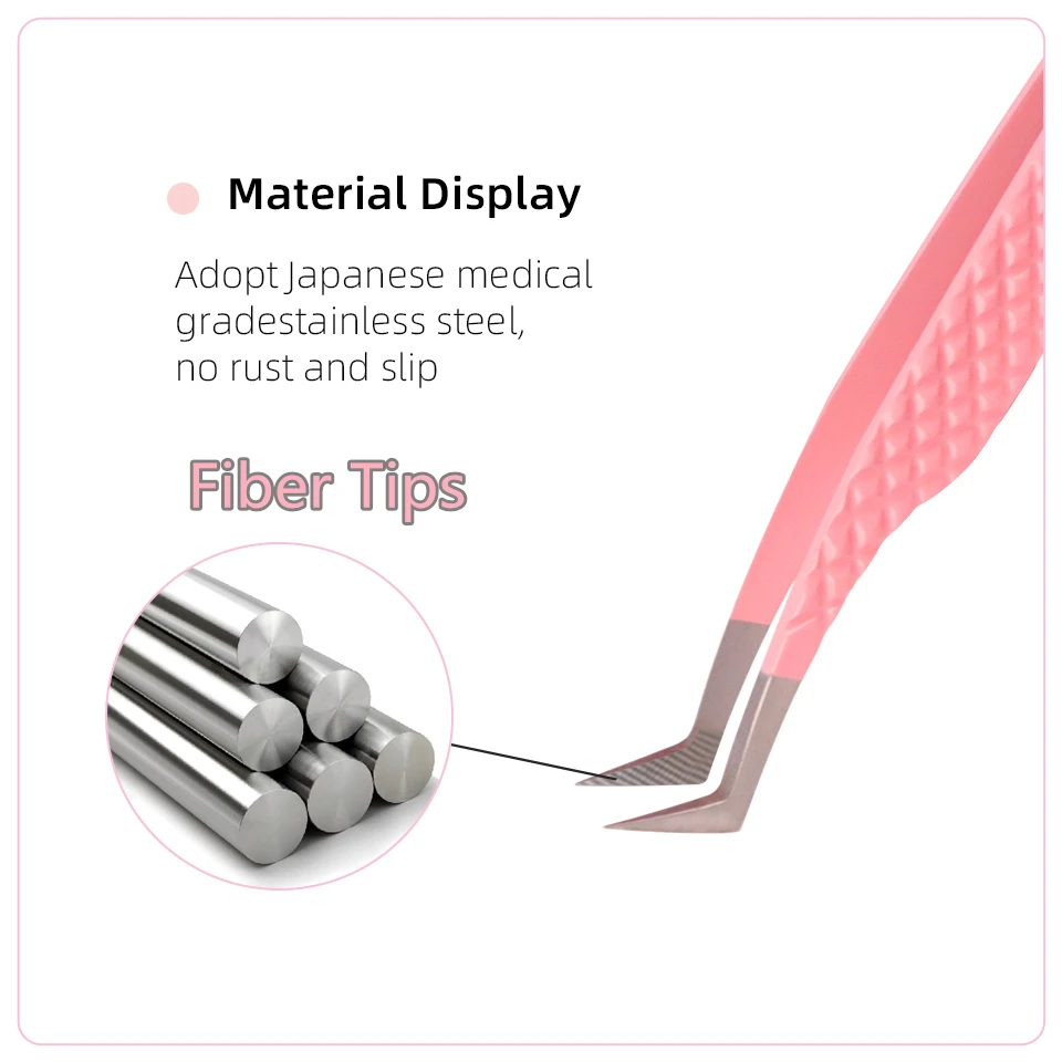 1 шт. антистатический пинцет для наращивания ресниц