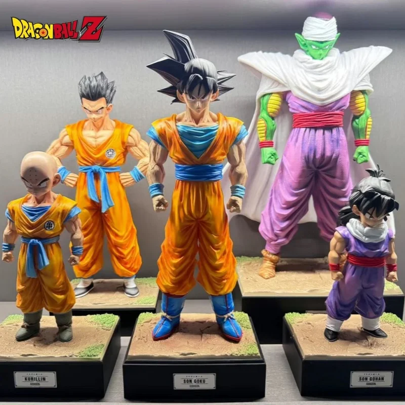 Горячий Dragon Ball Gk Unlimited Z Warrior Son Gohan Goku Piccolo Trunks Kurilin Аниме Фигурки Манга Сцена