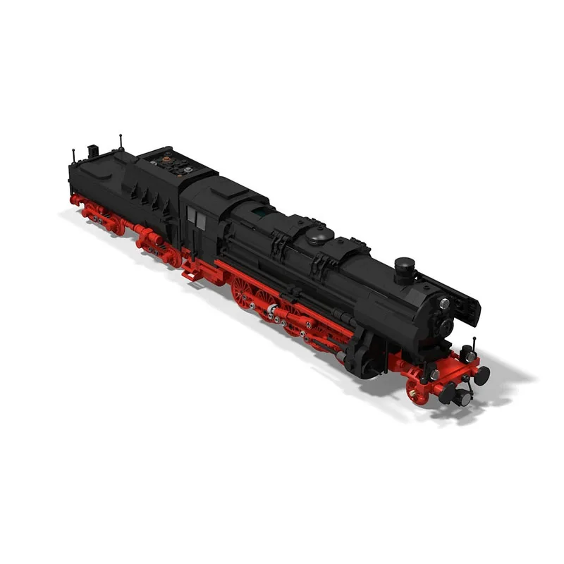 Классический строительный блок для грузового транспорта паровой локомотив