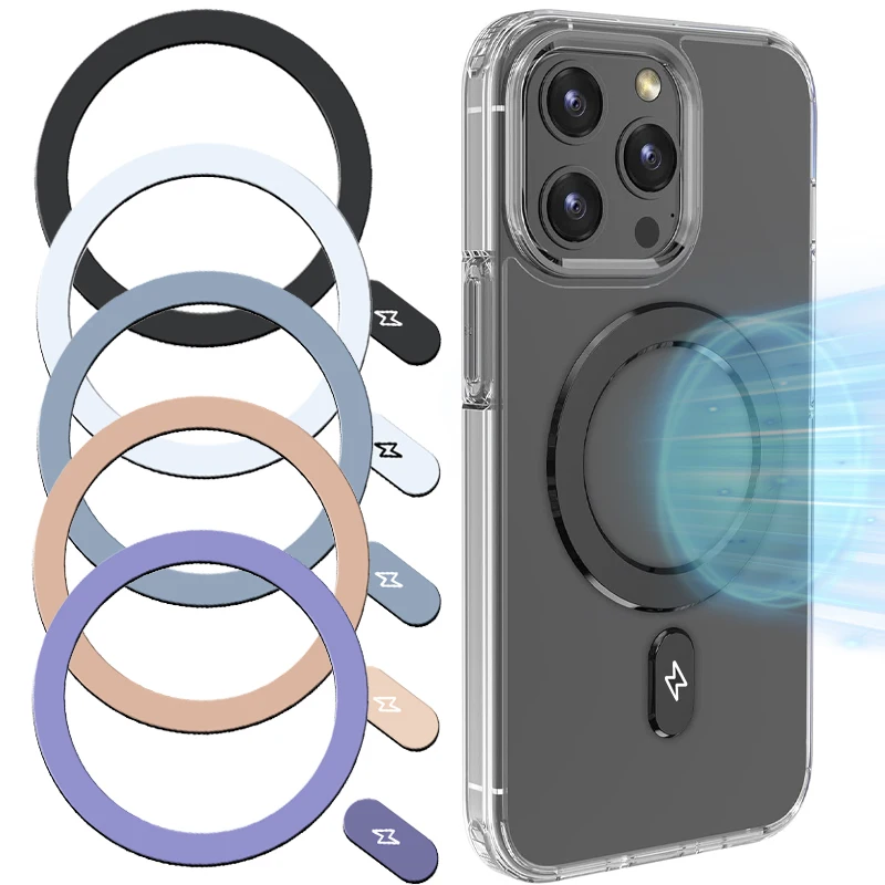 Магнитное металлическое кольцо для беспроводного зарядного устройства Apple Magsafe