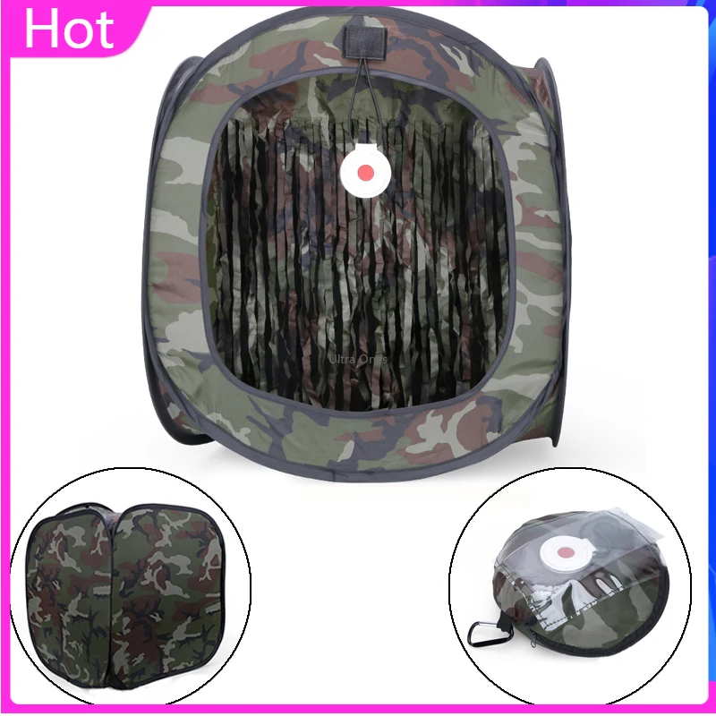 

Портативная коробка для мишени, тактическая тренировочная камуфляжная охотничья стрельба, мишени для страйкбола, пейнтбола, складная Рога...