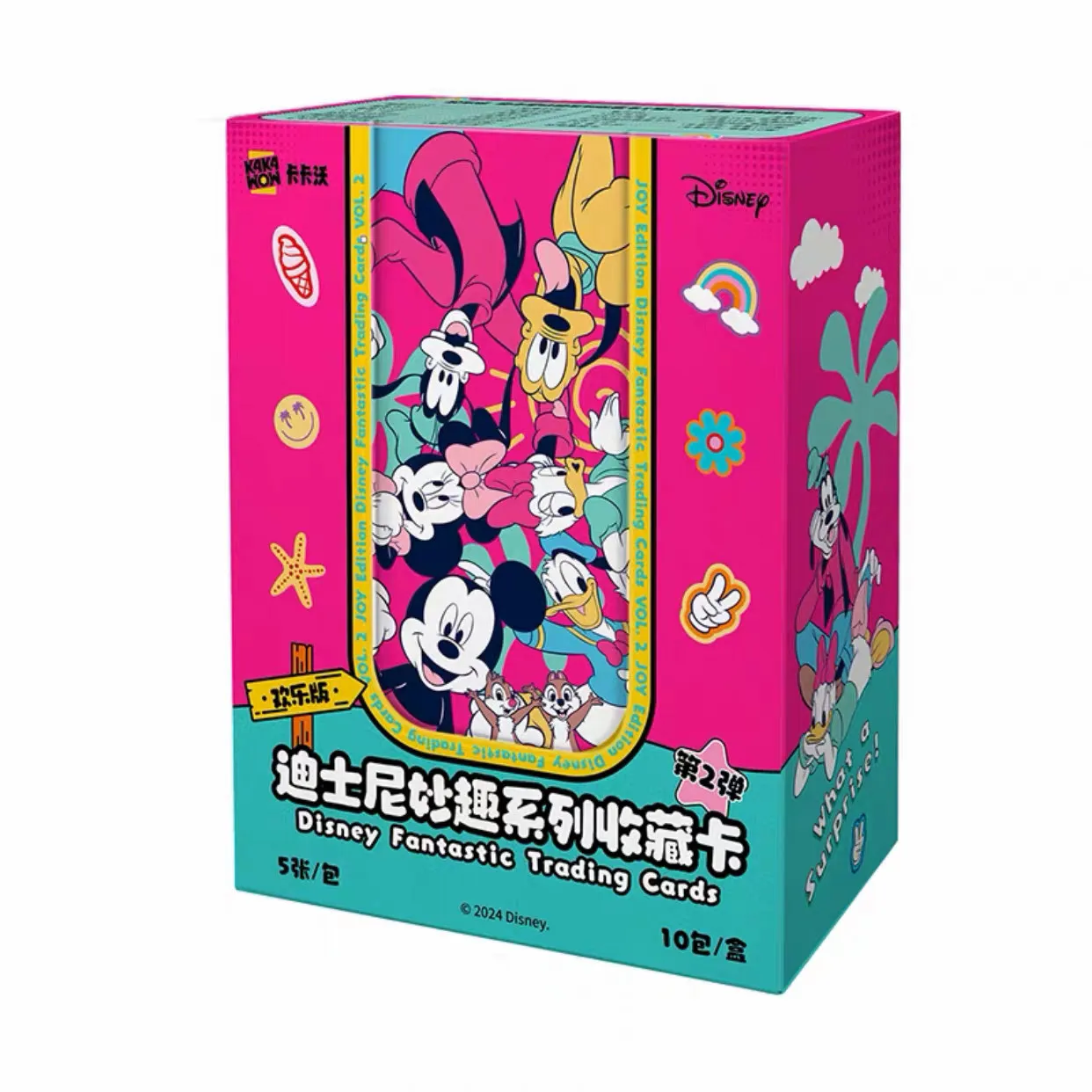 Фото Коллекционные карточки KAKAWOW Disney Happy Edition, выпуск 2: Серия «Веселье и чудеса Диснея», аниме-атрибутика с Микки, Минни и Дональдом Даком №2