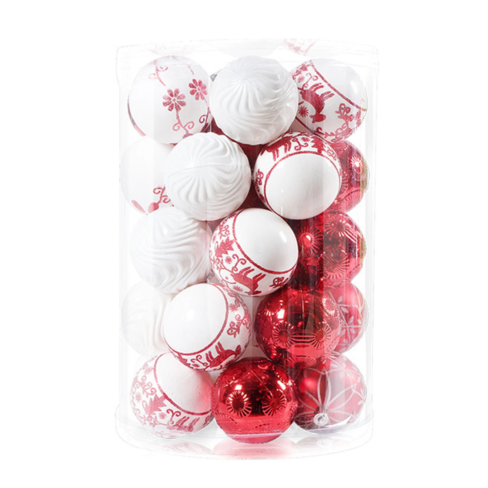 

Ornaments Christmas Ball For Holiday Wedding Party 34pcs/set Plastics Tree Decorations For Holiday Wedding Party