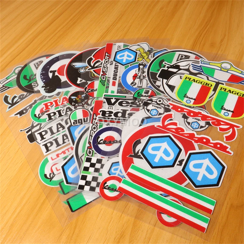 Аксессуары для экстерьера автомобиля DXYMOO наклейки мотоцикла виниловые Piaggio Vespa GTS