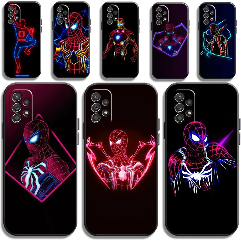 

Marvel Comics LOGO Phone Cases For Samsung Galaxy S20 FE S20 Lite S8 Plus S9 Plus S10 S10E S10 Lite M11 M12 Funda Coque Carcasa