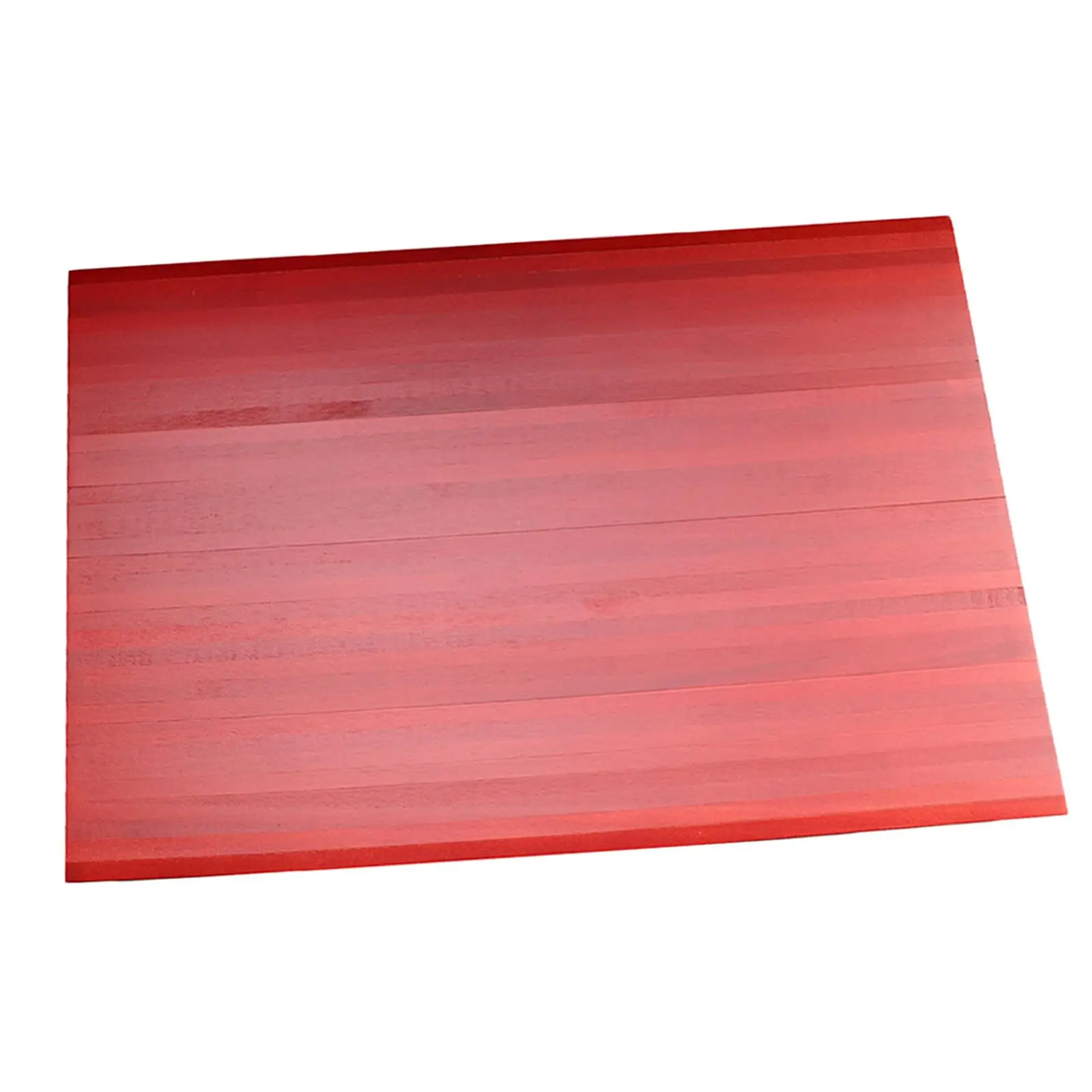 

1:12 Dollhouse Wooden Flooring Miniatures Red for Accessories Life Scene