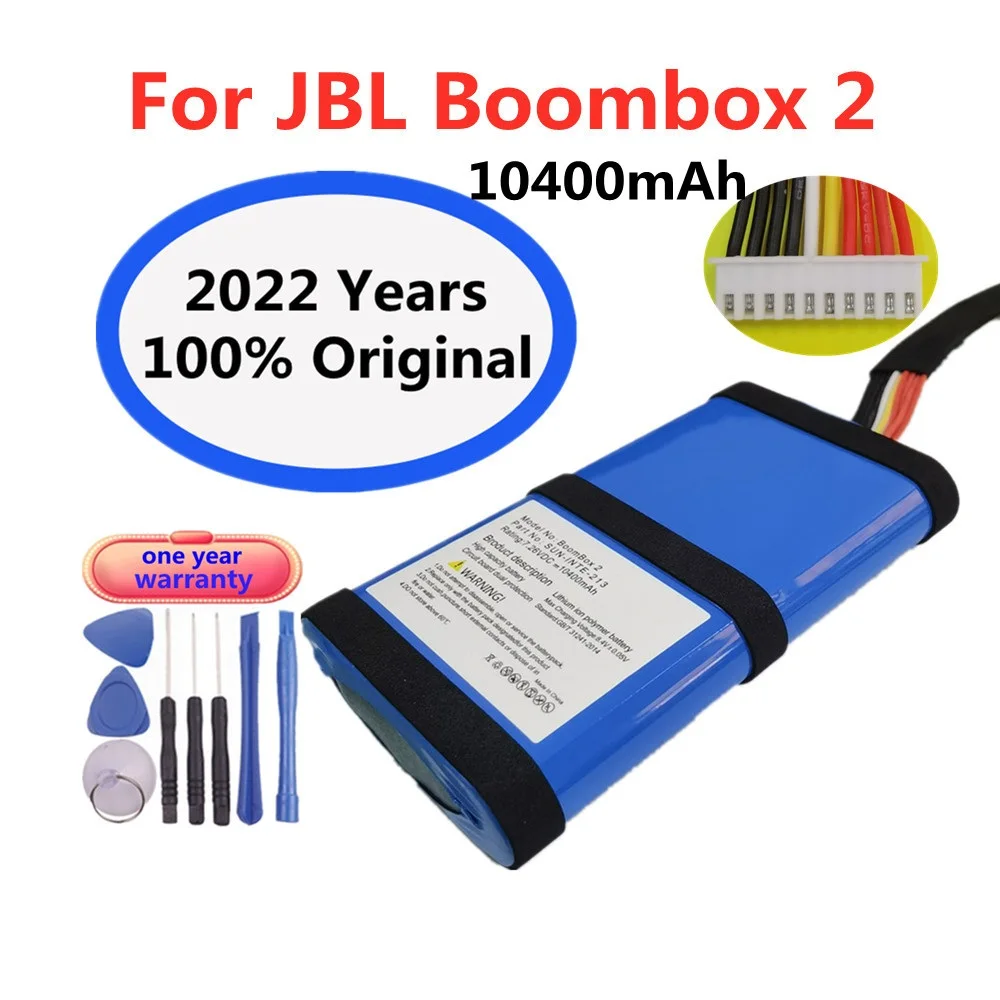 2022 New Original 10400mAh SUN-INTE-213 Li-Polymer Speaker Battery For JBL Boombox 2 JBL Boombox2 Bluetooth Loudspeake Parts