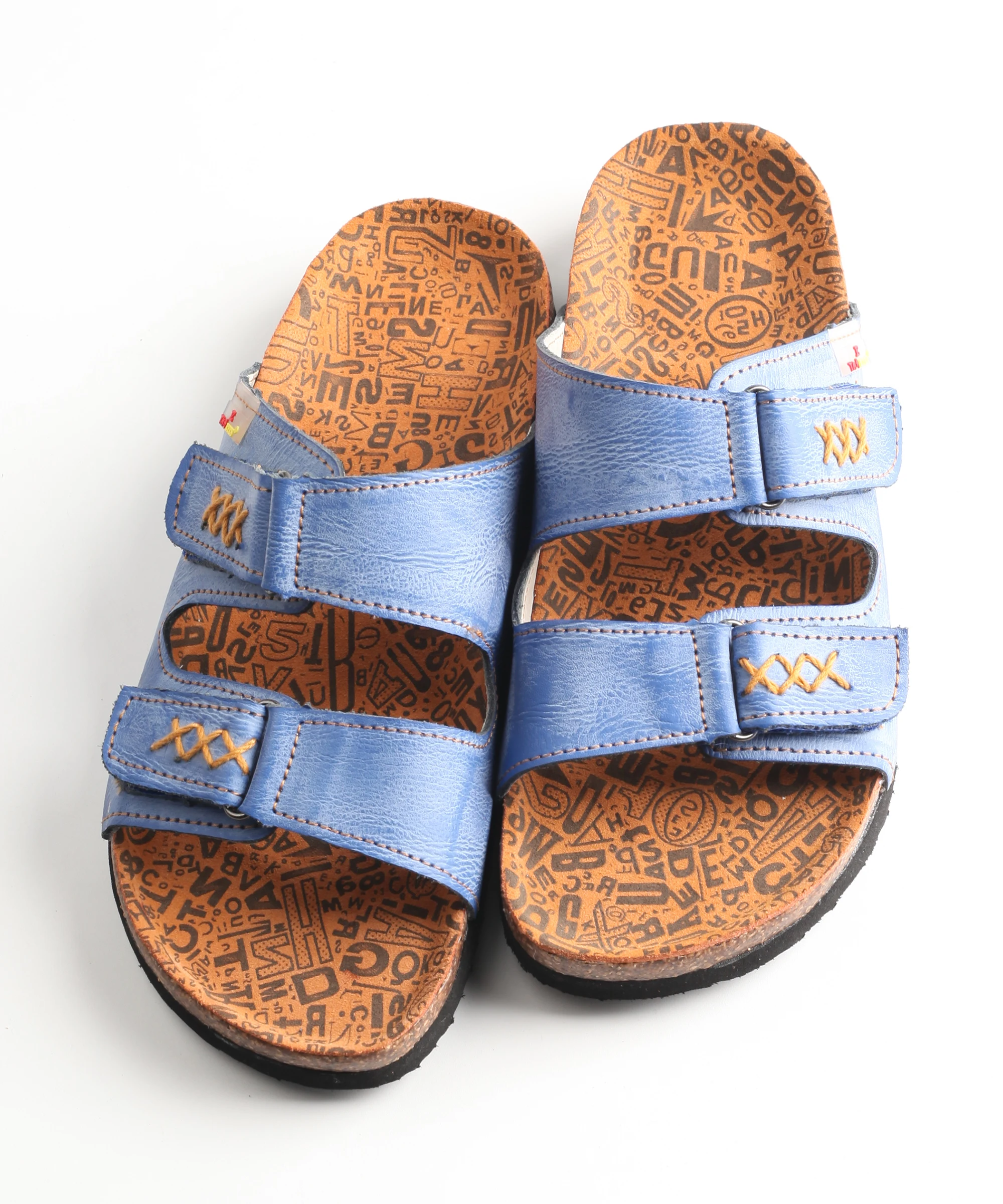 Летние повседневные шлепанцы сплошной цвет с двойным уплотнением для мужчин и