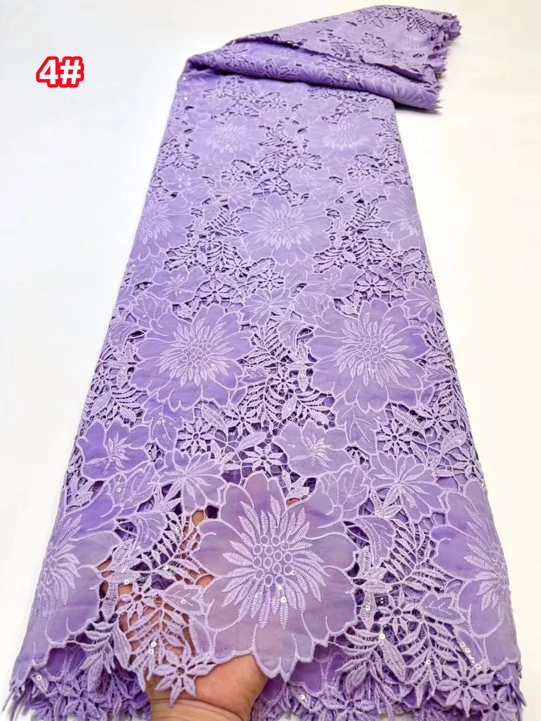 Новинка изысканная Тяжелая промышленная Великолепная Кружевная Сетка с