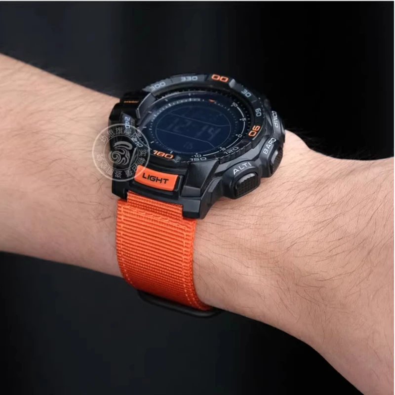 Фото Нейлоновый ремешок для часов Casio G-Shock DW-5600 GW-B5600 GM-5600 GM110 GA110 GM2100 GA900 AE1200, спортивный водонепроницаемый холщовый ремешок для часов №4