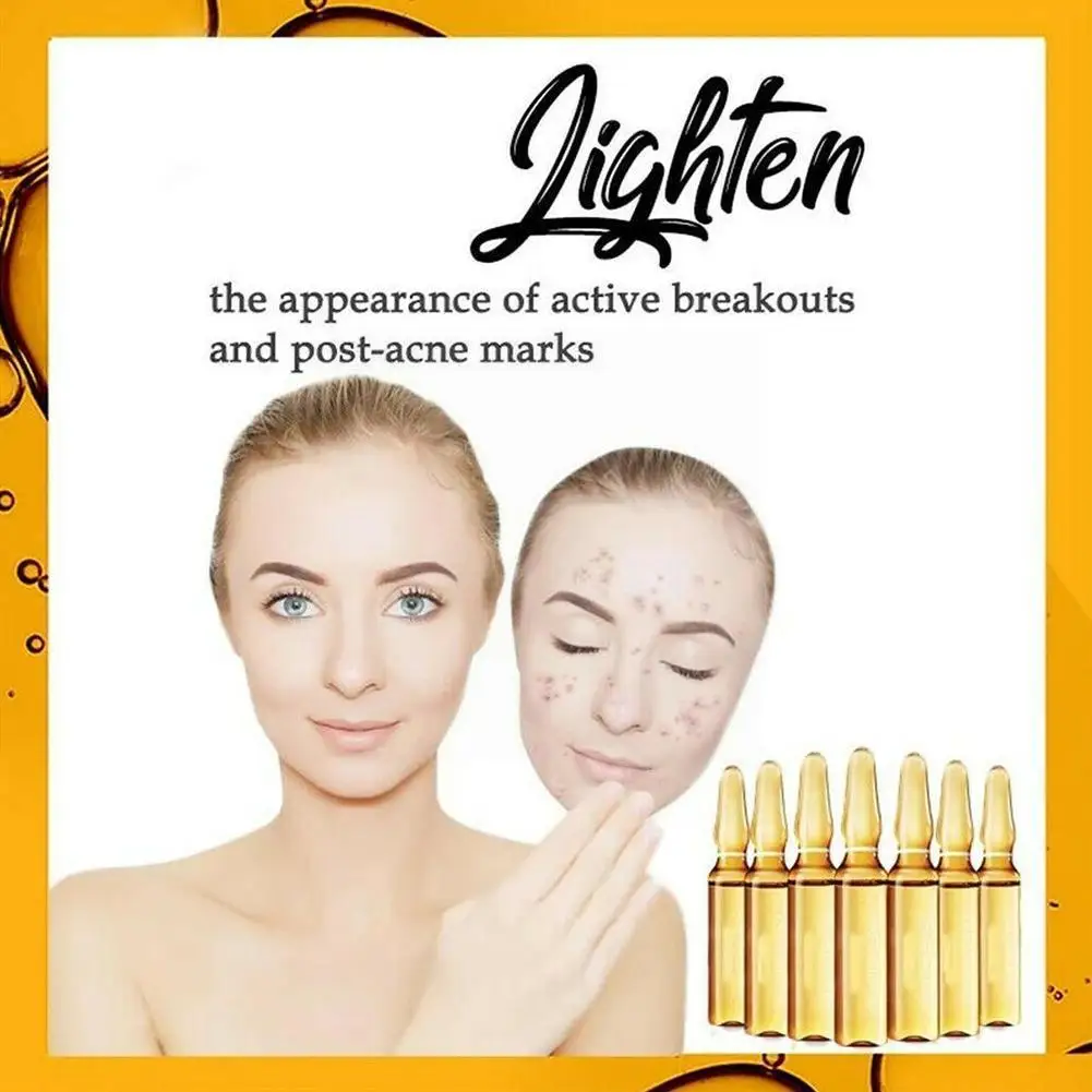 

Niacinamide Anti-aging Face Serum Gold Ampoule Essence Moisturizing Skin Lifting Whitening Firming Care H5i2