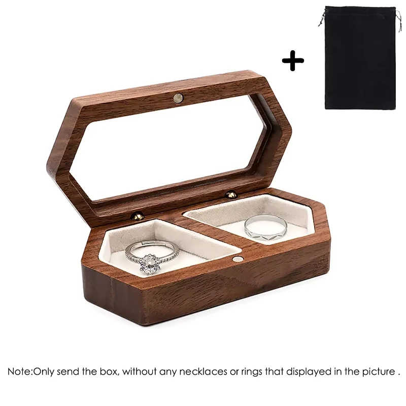 Коробка для колец из дерева KristinPerry