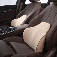car pillow cushion back neck pillow car seat pillow lumbar support memory foam support for car chair waist seat comfortable