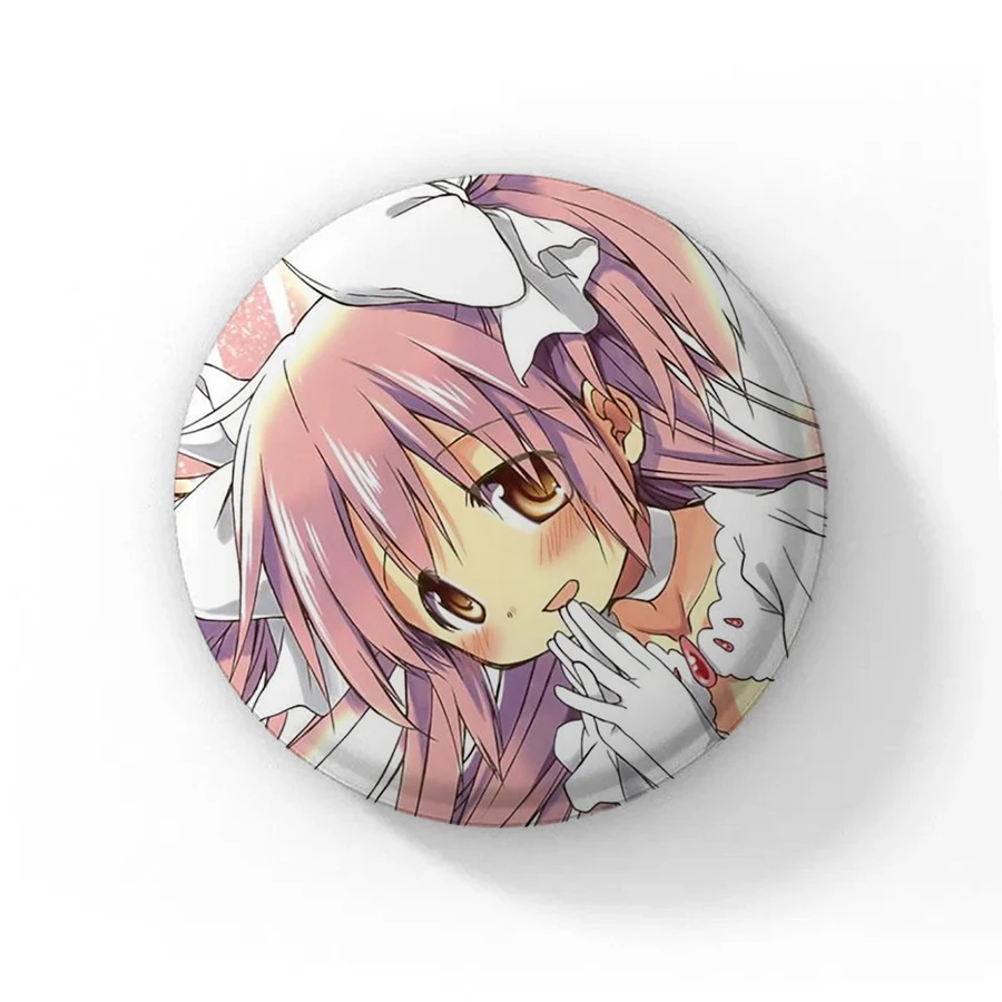 

Булавка Puella Magi Madoka Magica Miki Sayaka 58 мм