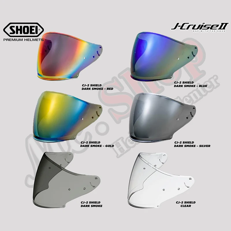 Enlarge Motorcycle Helmet Visor for SHOEI J-Cruise 1 J-Cruise 2 J-Force 4 CJ-2 Casco Shield Viseria Capacete Moto Windshield Lens