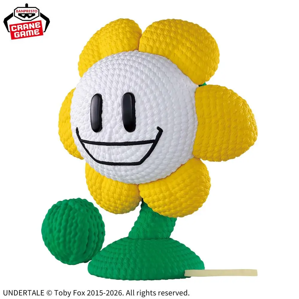 Фото В наличии Оригинальная фигурка BANPRESTO Amicot Undertale Flowey, модель аниме-персонажа, игрушка №4