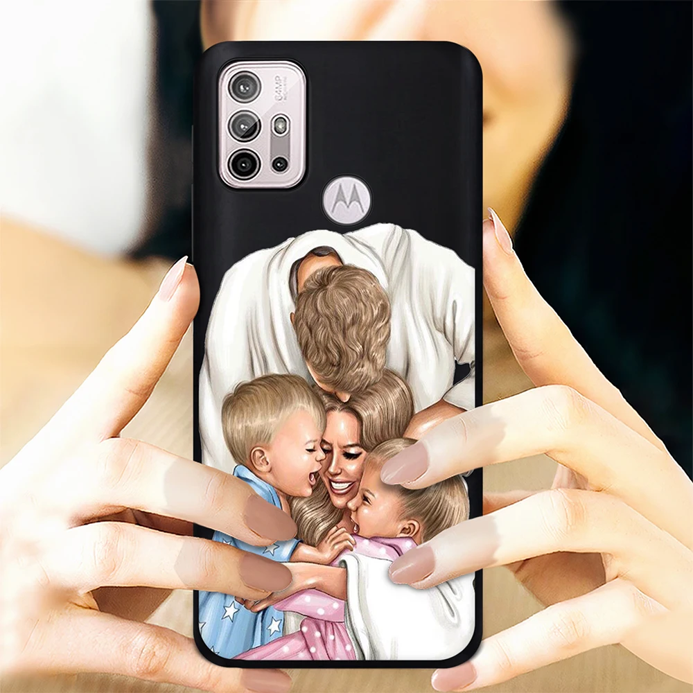 Чехол для телефона Super Mom Motorola G30 E7 One Fusion G10 G 5G Plus G20 E40 G7 Power EU G9 Play G50 G60 E20 G8Plus