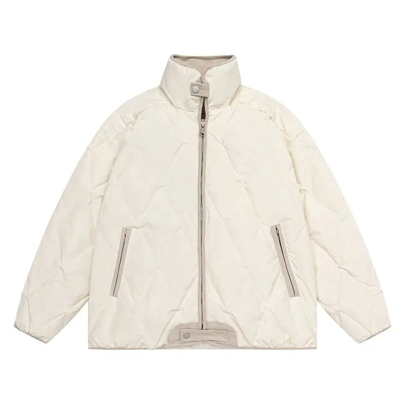 

Утепленные женские парки, новинка 2023, зимнее женское холодное пальто на молнии с карманами, женские куртки оверсайз с хлопковой подкладкой