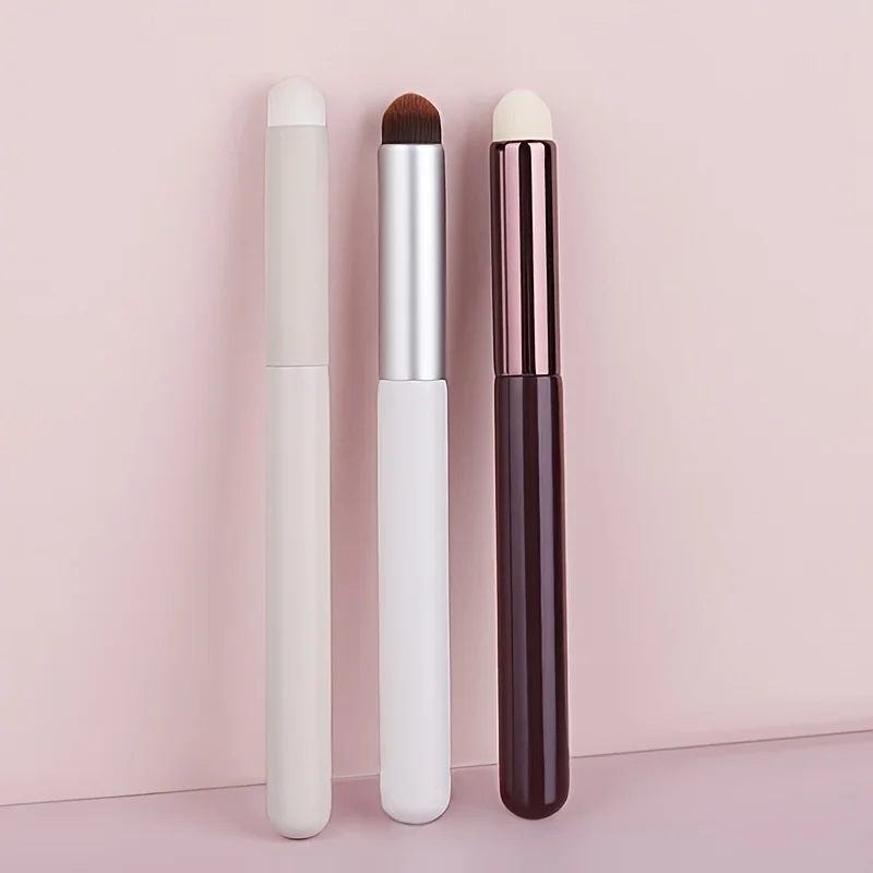 

Super Soft Lipstick Matte Smudge Brushes Mini Makeup Brushes Round Precision Concealer Brush Fingertip Makeup Brush Tools