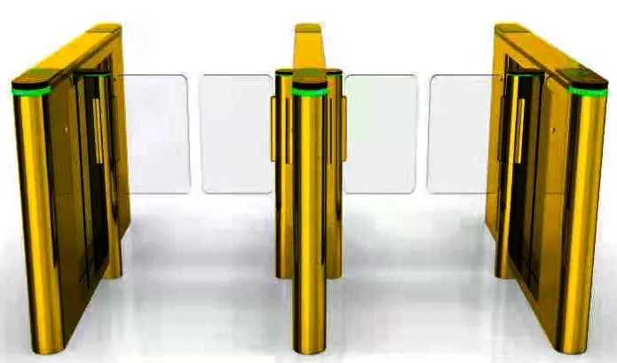 Безопасный пешеходный контроль доступа, поворотный турникет, барьер, система скоростных ворот для отелей