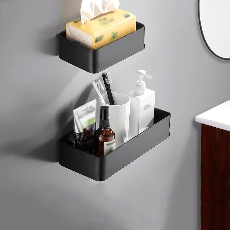 

Storage Rack Aluminum Shower Gel Holder for Kitchens And Bathrooms Useful Tool