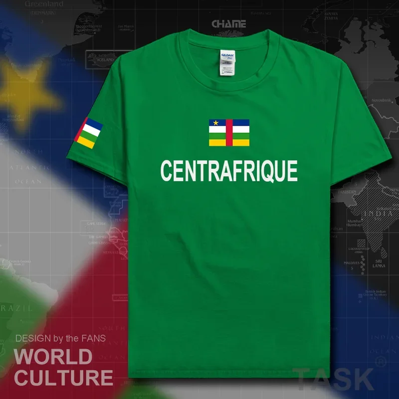 Футболка Центральноафриканской Республики Centrafrique 2019 трикотажные изделия